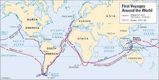 Magellans route across the Pacific Our beautiful pictures are